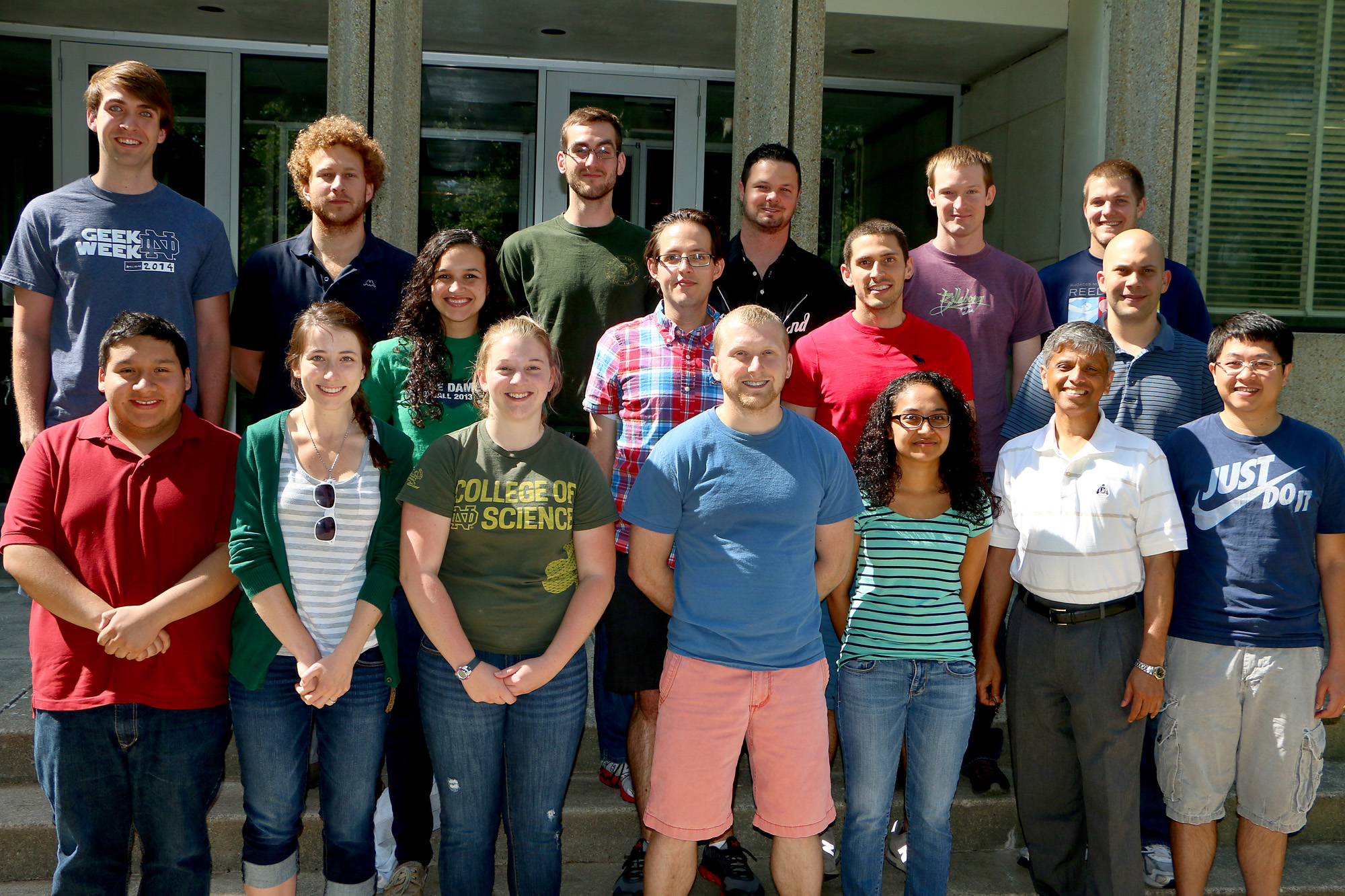 The Prashant Kamat Lab in the Radiation Laboratory at the University of Notre Dame